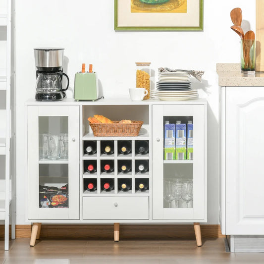 HOMCOM Modern Sideboard Storage Cabinet