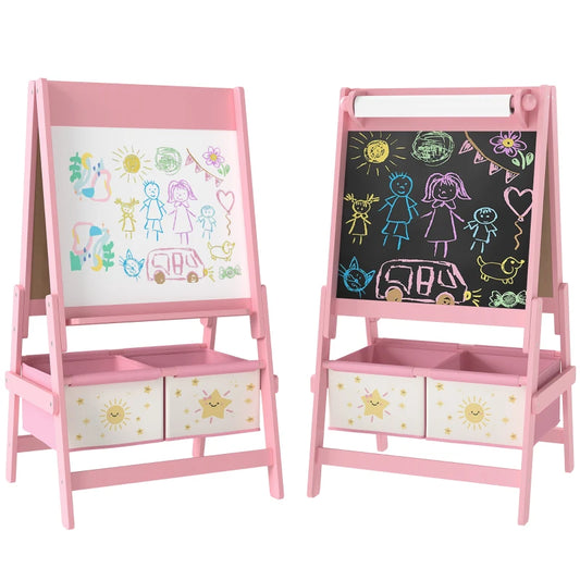 AIYAPLAY Art Easel for Kids - Pink