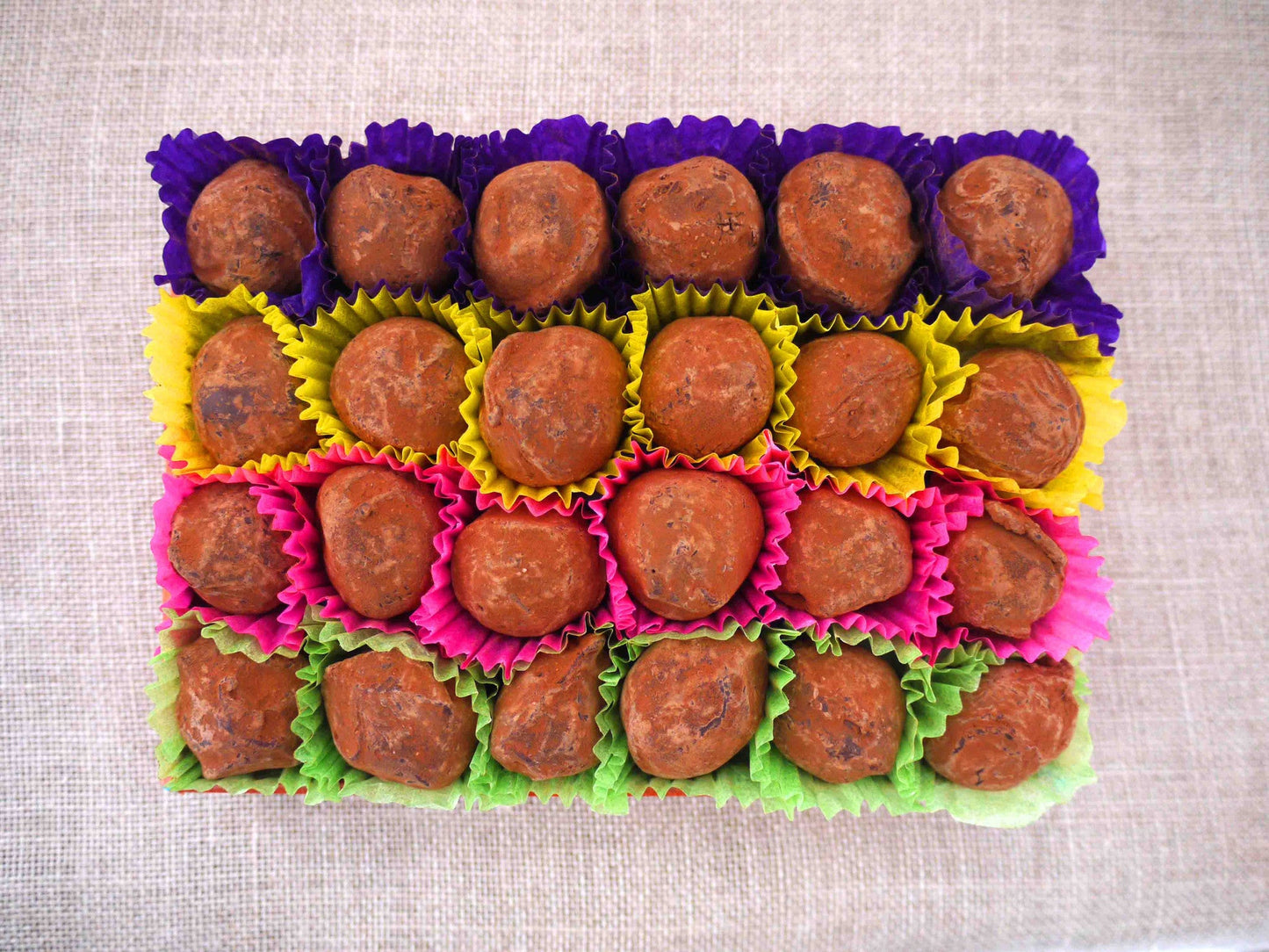 Dark Chocolate "House" Truffles