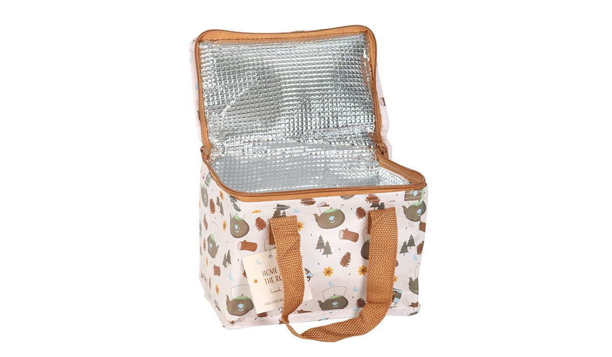 Home on the Road Camping Print Lunch Bag