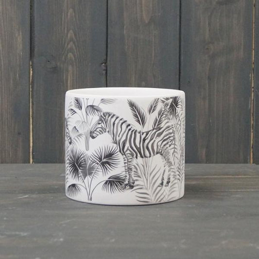 Zebra Pot