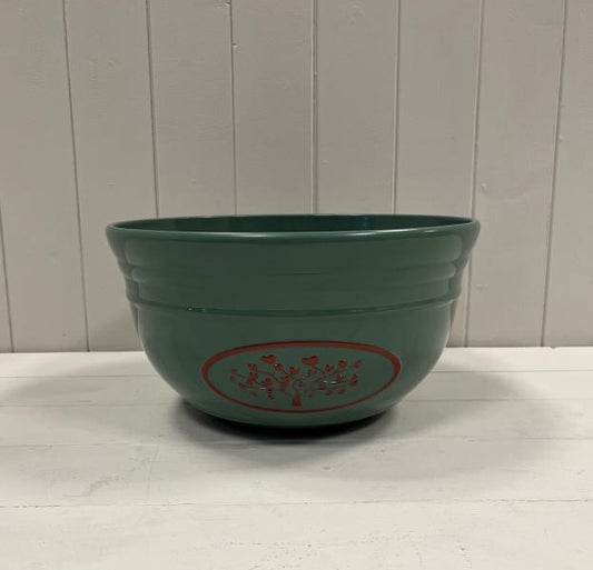 Green Round Love Heart Tree Bowl Recycled Plastic Planter D30cm 6.6LTR Weight 335g