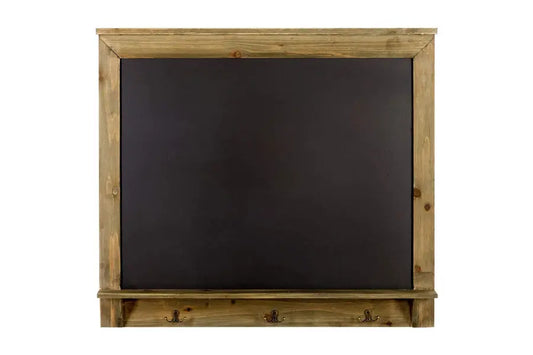 Blackboard with 3 Hooks 79 x 70cm