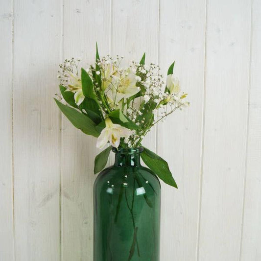 Green Tall Bottle H33.5cm TD5.1cm B10.5cm W1.1Kg