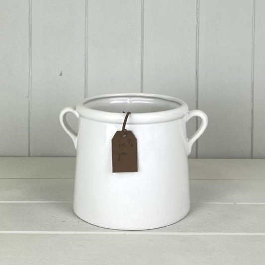 White Pot 15cm