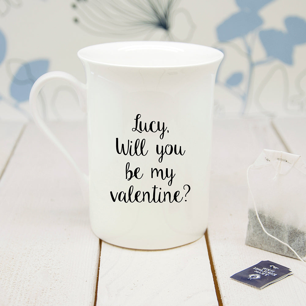 Personalised I've Bean Thinking Of You Bone China Mug