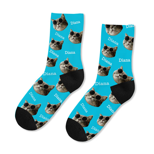 PERSONALISED PET FACE SOCKS