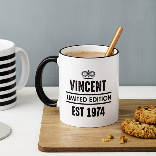 Personalised Established Year Mug