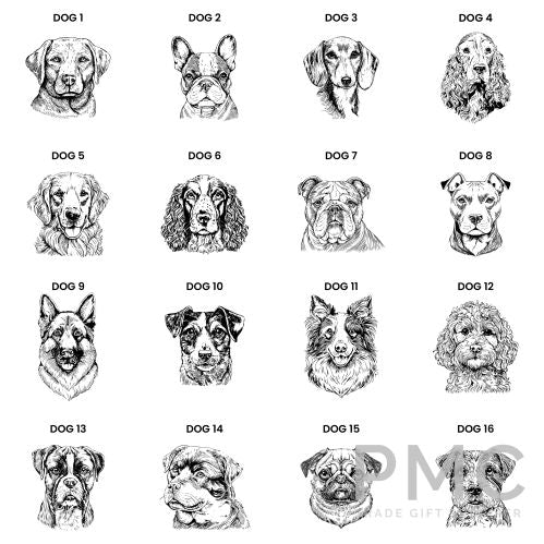 Personalised Dog Breed Lead Hooks