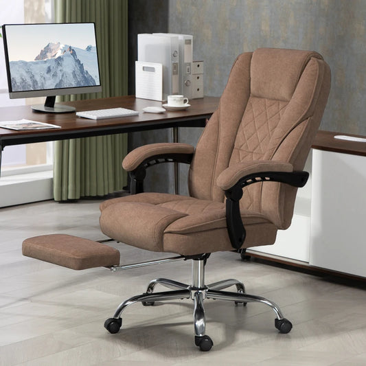 Vinsetto Massage Office Chair - Brown