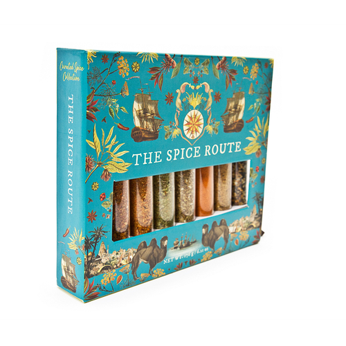 Spice Route Premium Selection | Around The World Spice Set | Includes Own Spice Stand