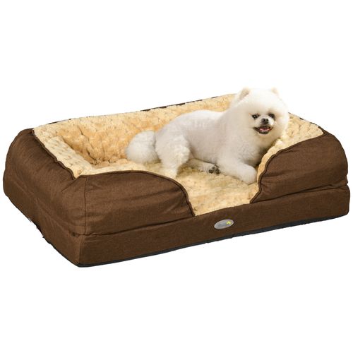 PawHut Dog Bed Calming Pet Bed Dog Mattress for Small Dogs