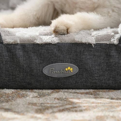 PawHut Dog Bed Calming Pet Bed Dog Mattress for Large Dogs - Charcoal Grey