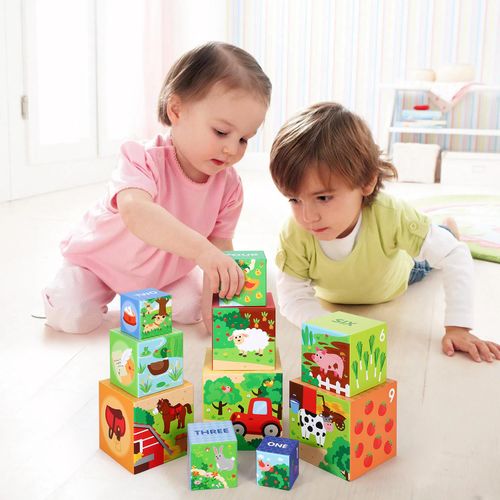 SOKA Stacking Cubes-My Farm